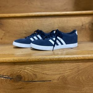 navy adidas shoes